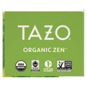 Tazo Tea Bags, Organic Zen, 16/Box, 6 Boxes/Carton (00309)