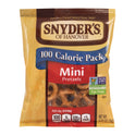 Snyder's Mini Pretzels. 0.92 oz Pack, 36 Packs/Box, 2 Boxes/Carton (60004087)