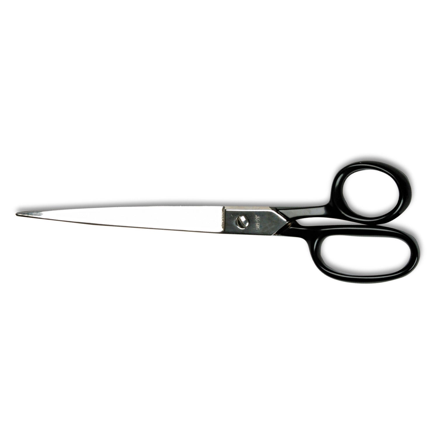 Clauss Hot Forged Carbon Steel Shears, 9" Long, 4.5" Cut Length, Straight Black Handle (10252)