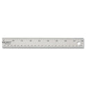 Westcott Stainless Steel Office Ruler With Non Slip Cork Base, Standard/Metric, 18" Long (10417)