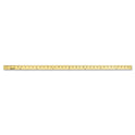 Westcott Wood Yardstick with Metal Ends, 36" Long. Clear Lacquer Finish (10425)