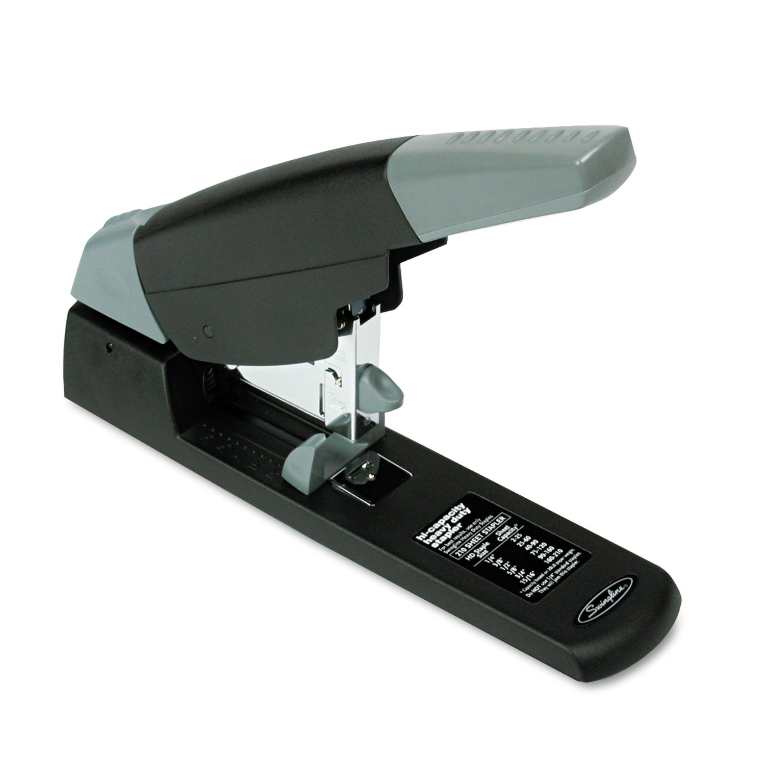 Swingline High-Capacity Heavy-Duty Stapler, 210-Sheet Capacity, Black (90002)