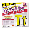 TREND Ready Letters Playful Combo Set, Yellow, 4"h, 216/Set (T79743)