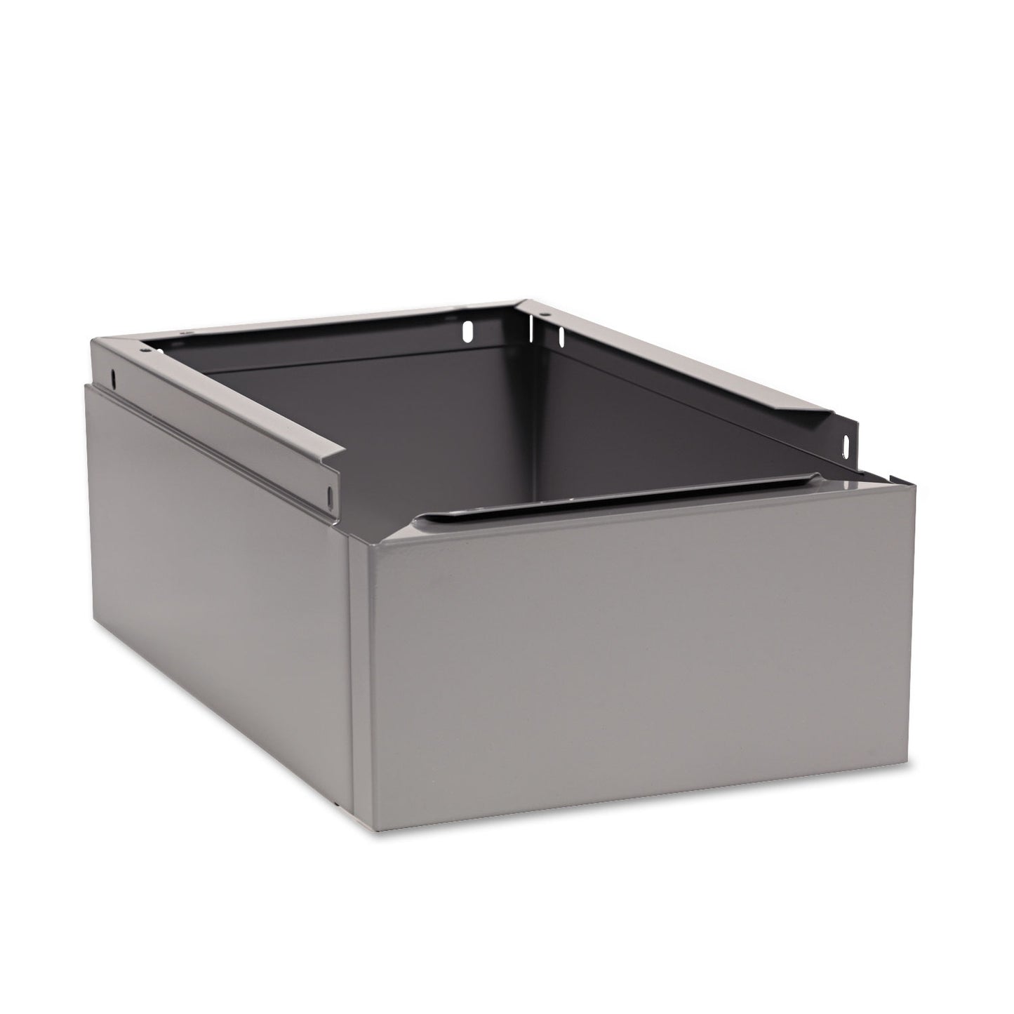 Tennsco Optional Locker Base, 12w x 18d x 6h, Medium Gray (CLB1218MG)