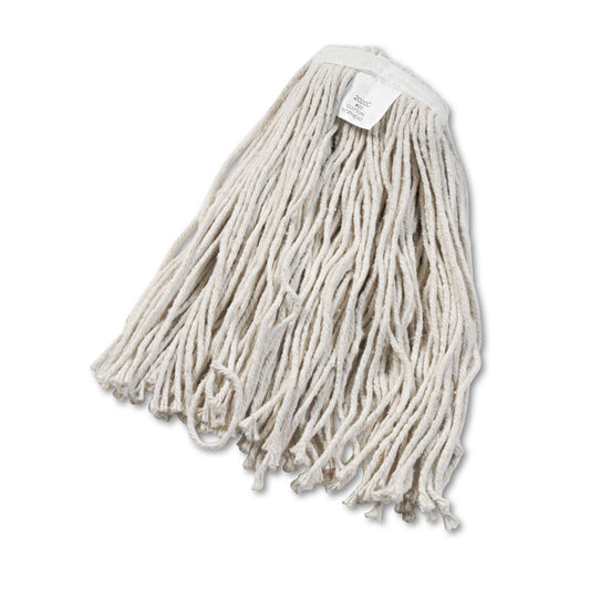 Boardwalk Cut-End Wet Mop Head, Cotton, No. 20, White (2020CEA)