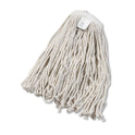 Boardwalk Cut-End Wet Mop Head, Cotton, White, #20, 12/Carton (2020CCT)