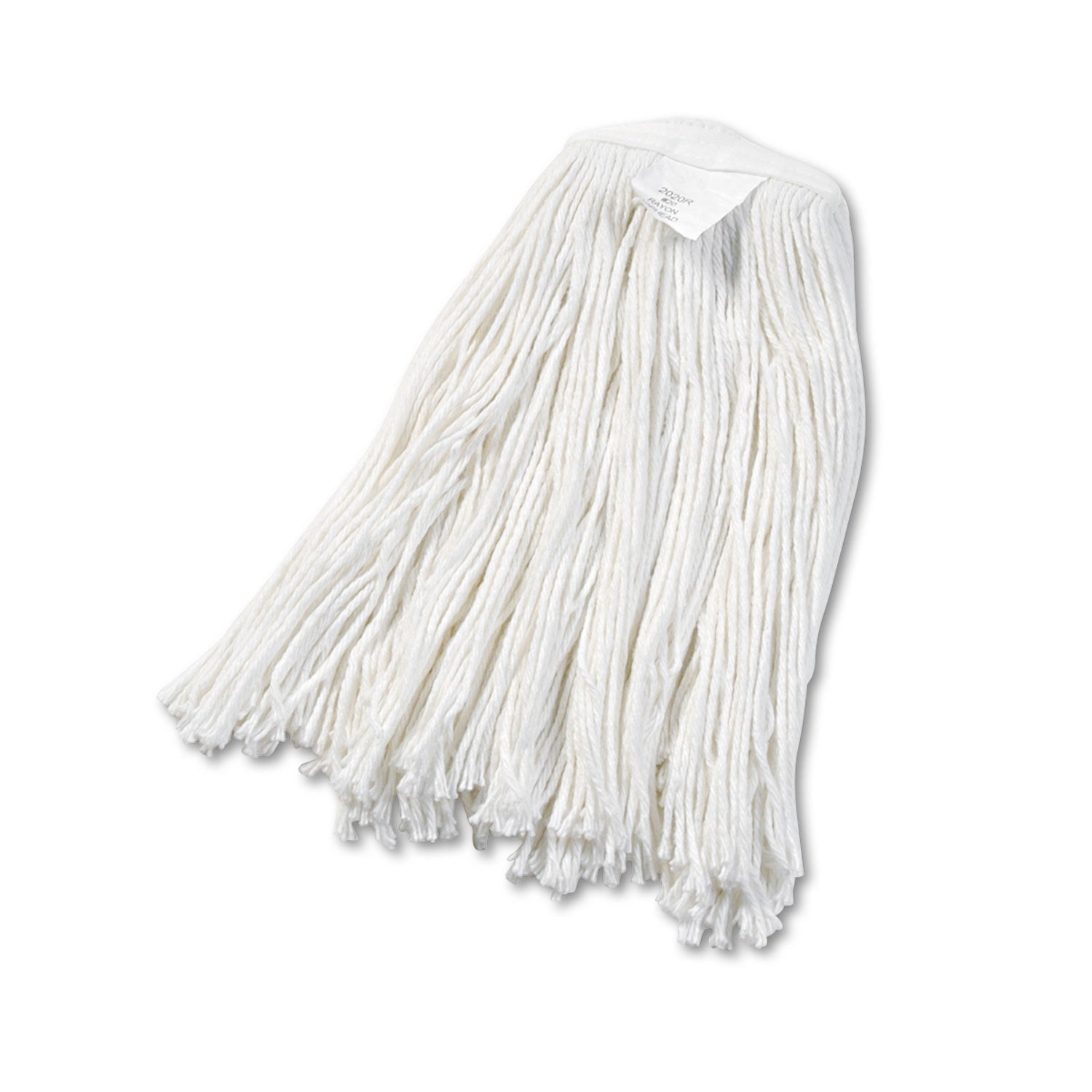 Boardwalk Cut-End Wet Mop Head, Rayon, No. 20, White (2020REA)