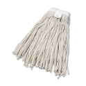 Boardwalk Cut-End Wet Mop Head, Cotton, No. 24, White (2024CEA)