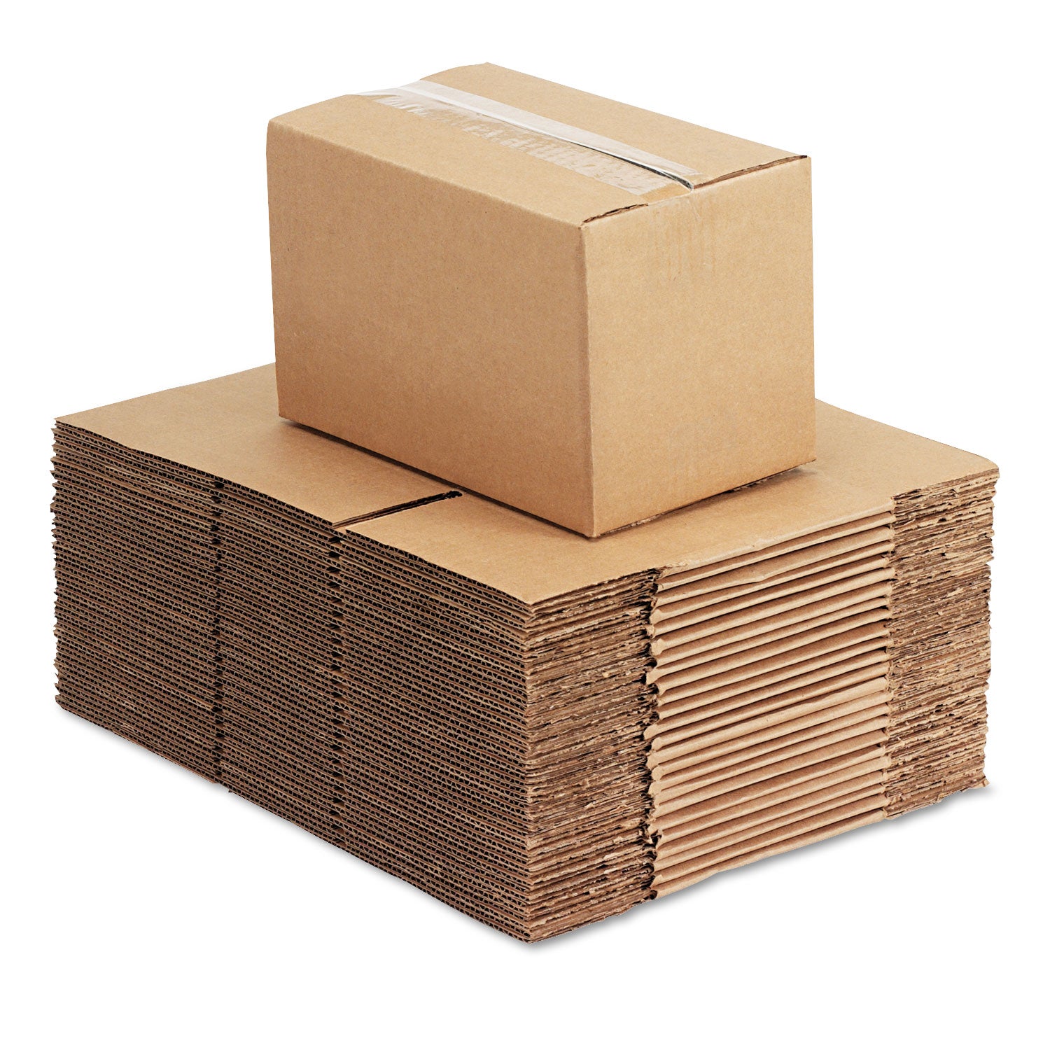 Universal Fixed-Depth Corrugated Shipping Boxes, Regular Slotted Container (RSC), 6" x 10" x 6", Brown Kraft, 25/Bundle (1066)