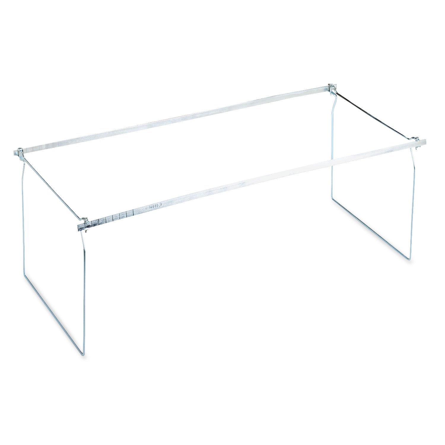 Universal Screw-Together Hanging Folder Frame, Letter Size, 23" to 26.77" Long, Silver (17000)