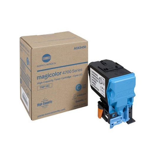 Konica Minolta A0X5430 Cyan Toner Cartridge