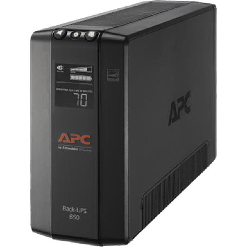 APC Back Ups Pro Bx 850va, 8 Outlets, Avr, Lcd Interface (BX850M)