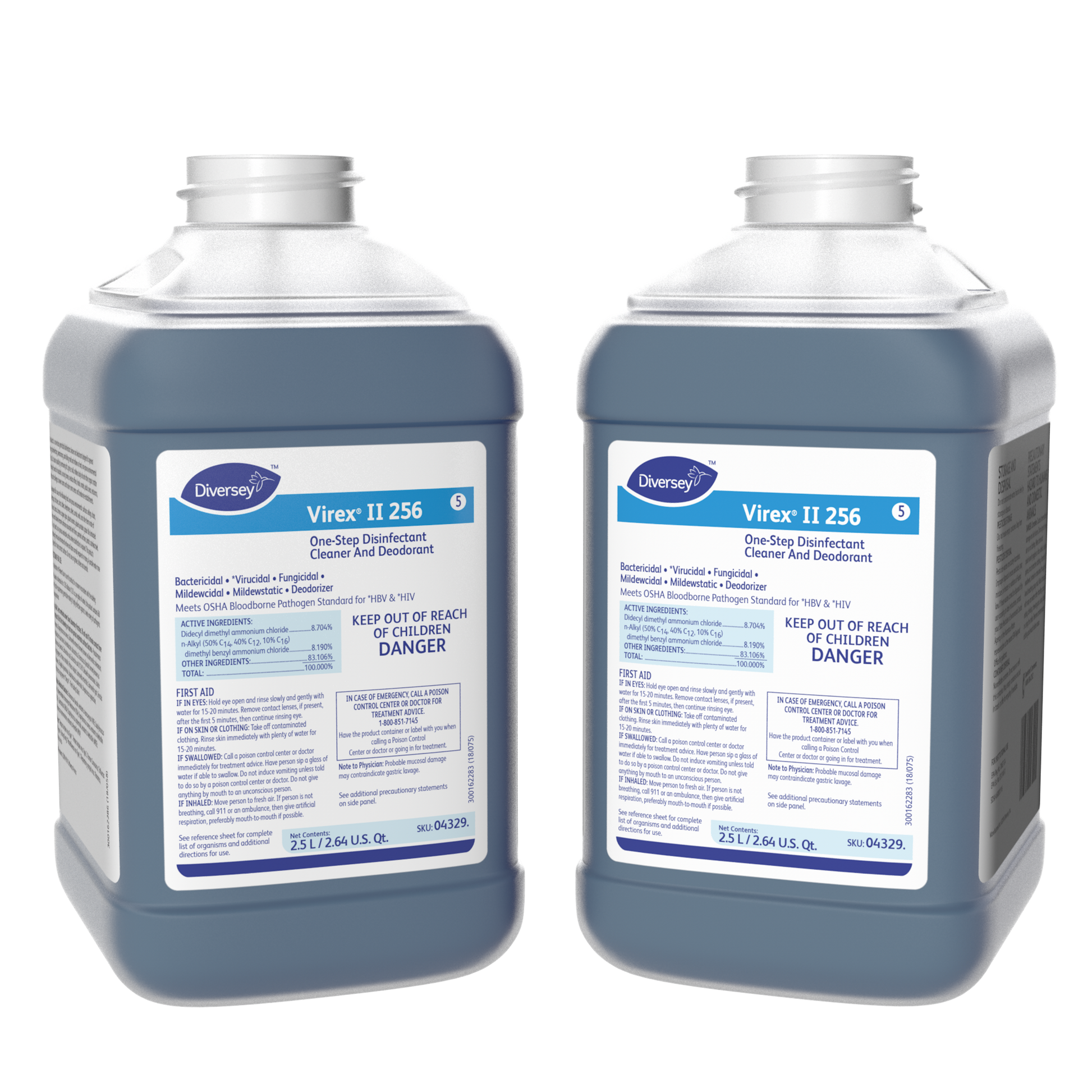 Diversey Virex II 256 Disinfectant Cleaner (04329)