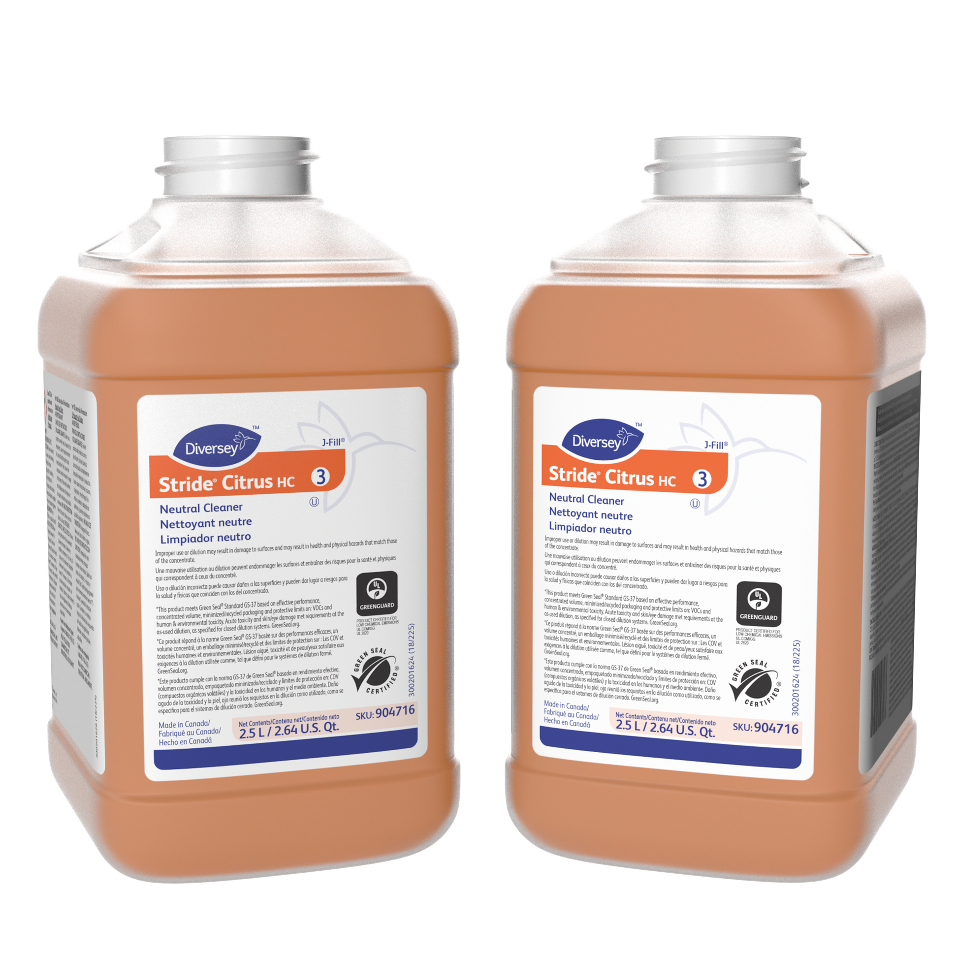 Diversey Stride Citrus Neutral Cleaner (904716)