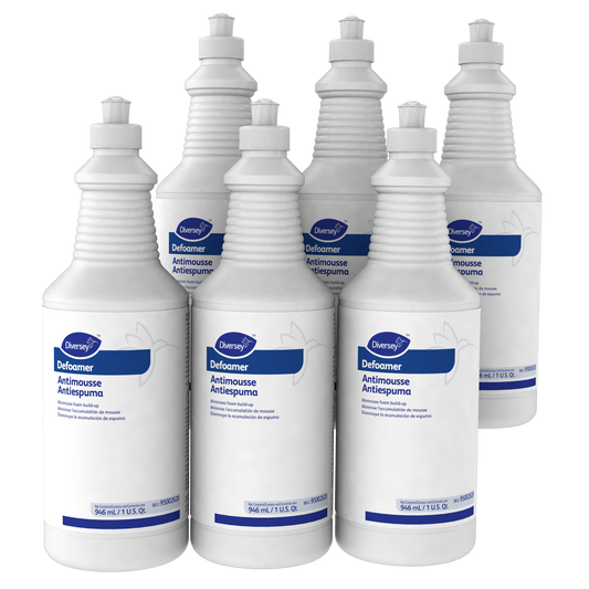 Diversey Defoamer/Carpet Cleaner, Cream, Bland Scent, 32 oz Squeeze Bottle (95002620)