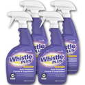 Diversey Whistle Plus Professional Multi-Purpose Cleaner/Degreaser, Citrus, 32 oz Spray Bottle, 4/Carton (CBD540571)