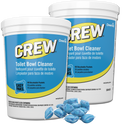 Crew Easy Paks Toilet Bowl Cleaner, Fresh Floral Scent, 0.5 oz Packet, 90 Packets/Tub, 2 Tubs/Carton