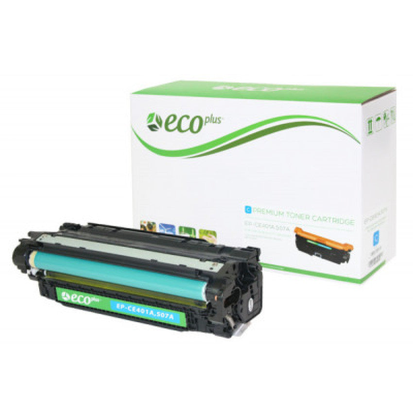 Elite 507A, (CE401A) Cyan LaserJet Toner Cartridge