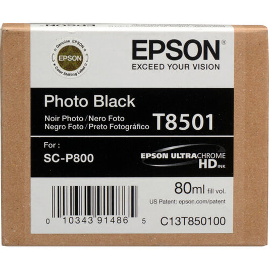 Epson T850100 Ink, Photo Black