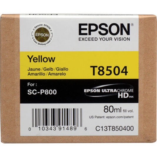Epson T850400 Ink, Yellow