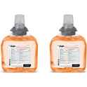 GOJO Premium Foam Antibacterial Hand Wash Refill, Fresh Fruit Scent, 1,200 mL, 2/Carton (536202)