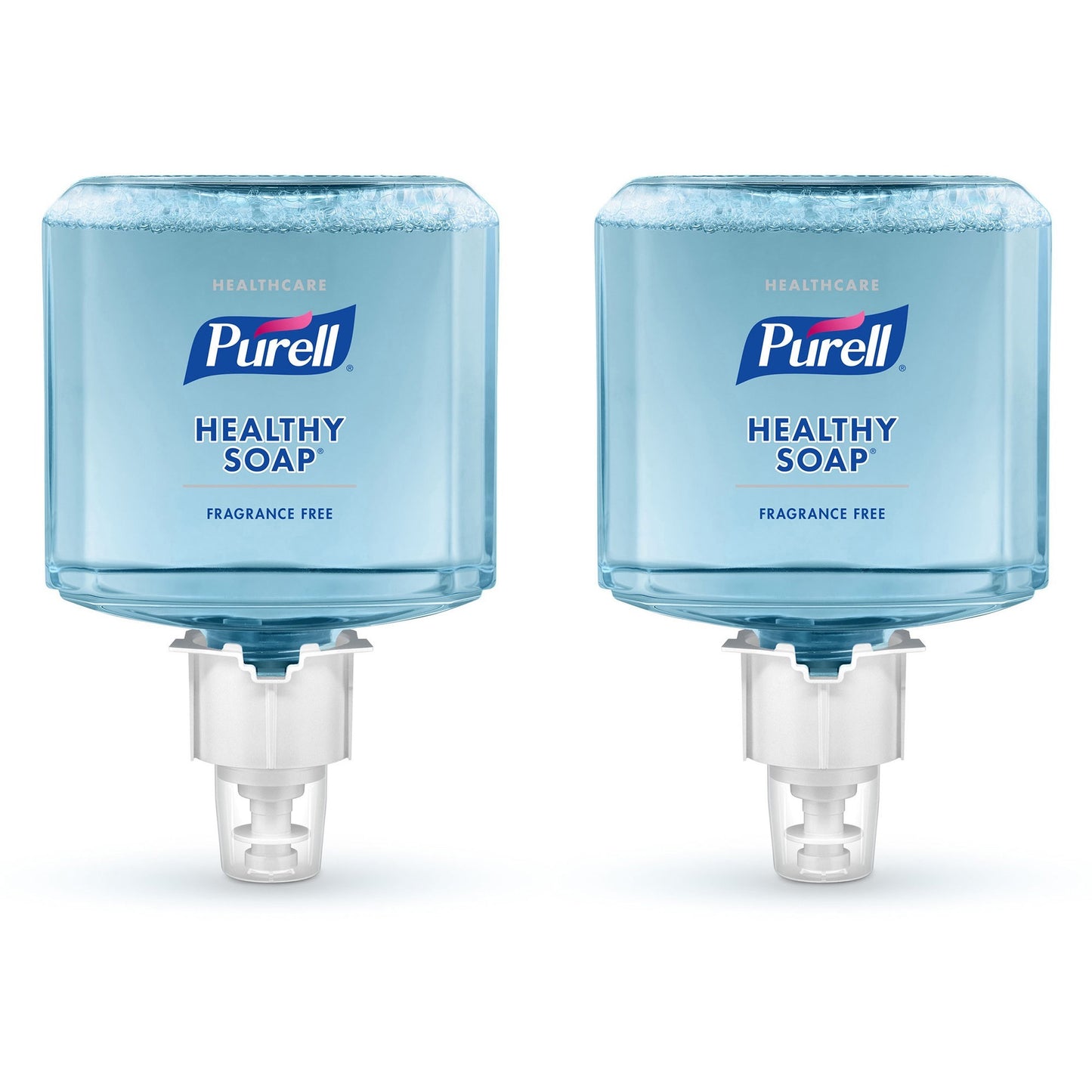 PURELL HEALTHY SOAP Gentle and Free Foam Refill, For ES6 Dispensers, Fragrance-Free, 1,200 mL, 2/Carton (647202)