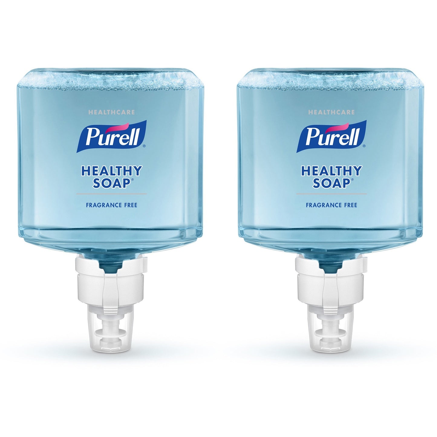 PURELL HEALTHY SOAP Gentle and Free Foam Refill, For ES8 Dispensers, Fragrance-Free, 1,200 mL, 2/Carton (777202)