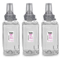 GOJO Antibacterial Foam Hand Wash Refill, For ADX-12 Dispenser, Plum Scent, 1,250 mL, 3/Carton (881203CT)