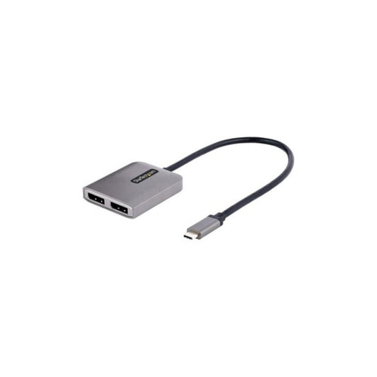 StarTech 2-port Usb-c Mst Hub - Usb Type-c To 2x Displayport Multi-monitor Adapter - Dual-dp Up To 4k 60hz With Dp 1.4 & Dsc - Hdr - 1ft Cable - Windows Only (MST14CD122DP)
