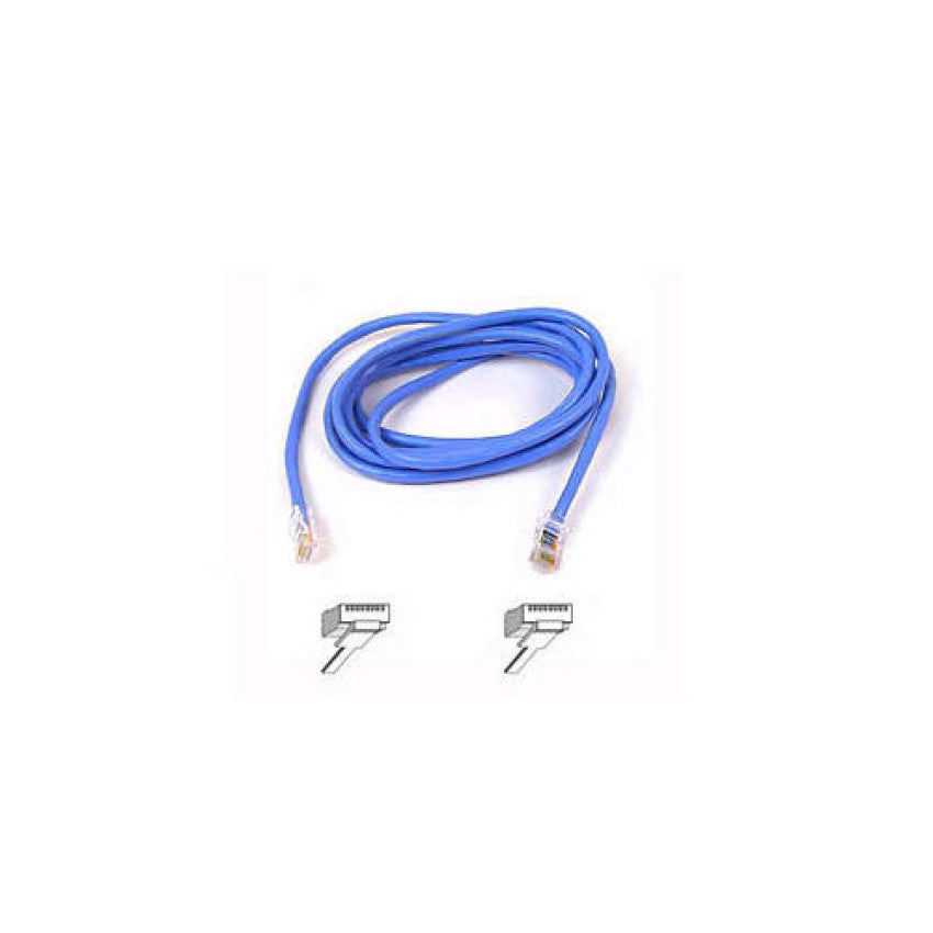 Belkin 2ft Cat5e Patch Cable Blue (A3L79102BLU)