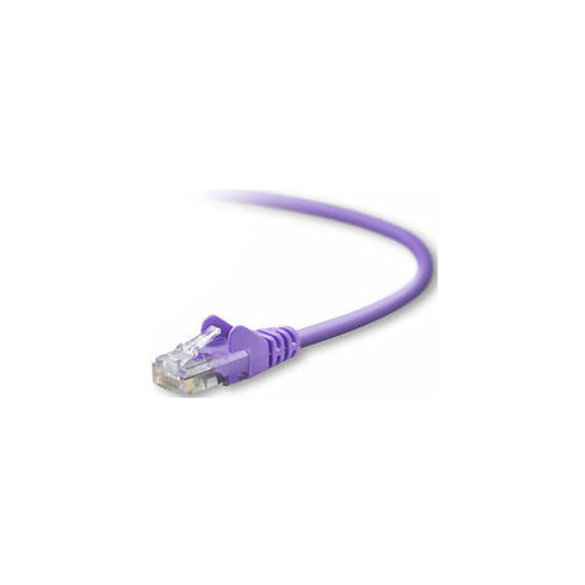 Belkin 15ft Cat5e Snagless Patch Cable Purple (A3L79115PURS)