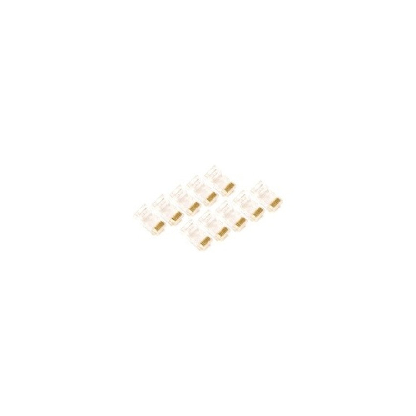 Belkin Rj45 Plug For Round Cable 10 Pack (R6G088R10)