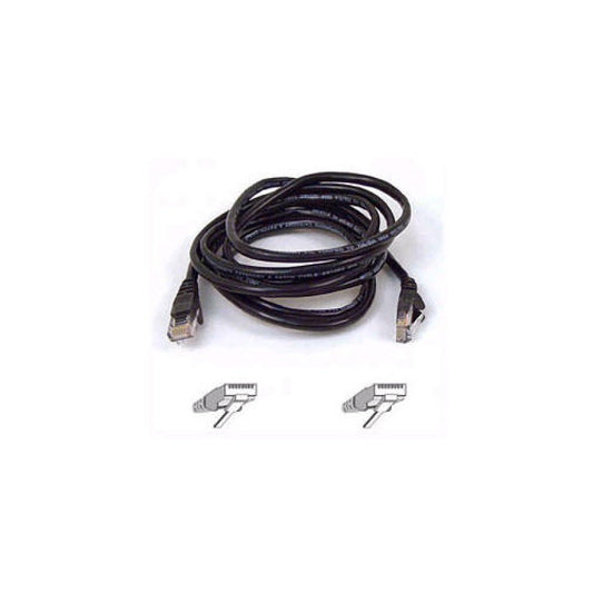 Belkin 6ft Cat5e Snagless Patch Cable Black (A3L79106BLKS)