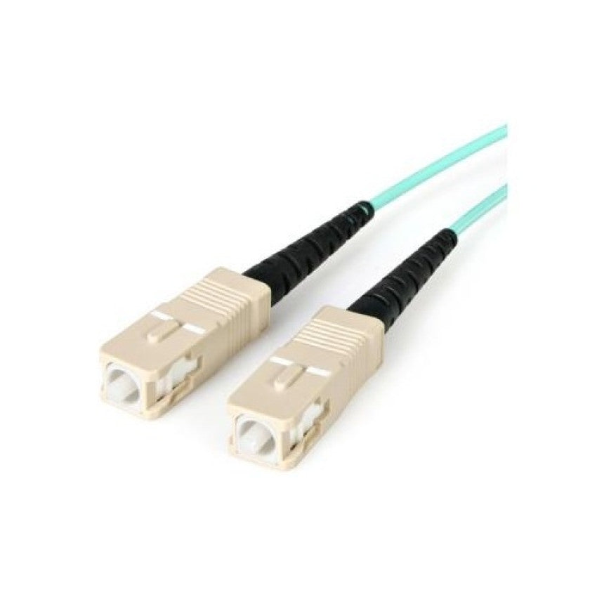 StarTech 2m 10 Gb Aqua Mm Fiber Patch Cable Lc/sc (A50FBLCSC5)