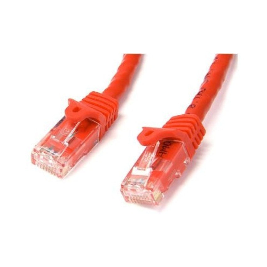 StarTech 25ft Cat6 Ethernet Cable Red 100w Poe (N6PATCH25RD)