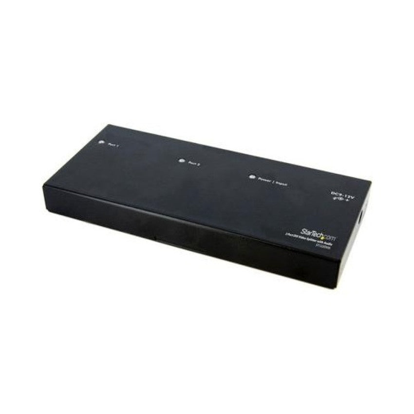 StarTech 2 Port Dvi Video Splitter With Audio (ST122DVIA)