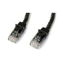StarTech 100ft Cat6 Ethernet Cable Black 100w Poe (N6PATCH100BK)