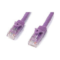 StarTech 100ft Cat6 Ethernet Cable Purple Poe (N6PATCH100PL)