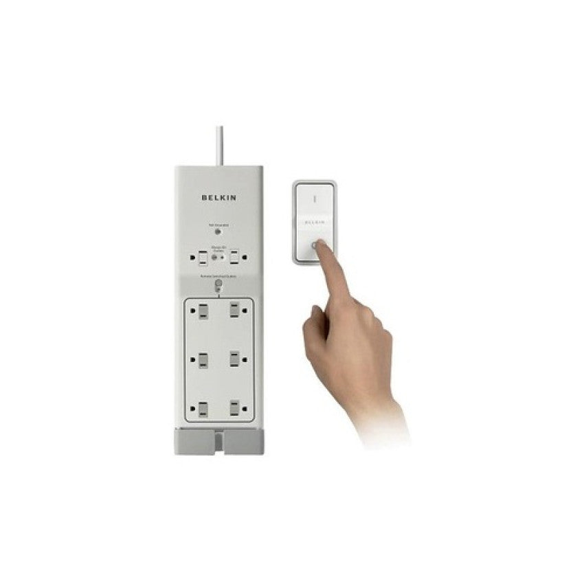 Belkin 8-outlet Conserve Switch, 4 Ft. Cord (F7C01008Q)