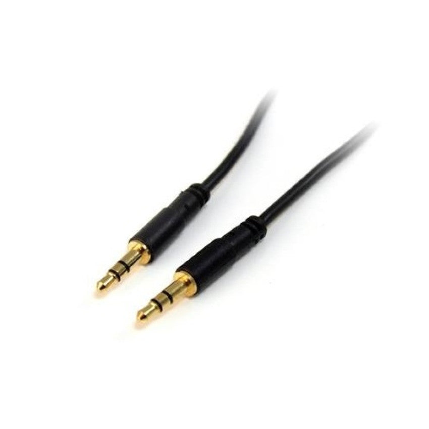 StarTech 15 Ft Slim 3.5mm Stereo Audio Cable Mm (MU15MMS)
