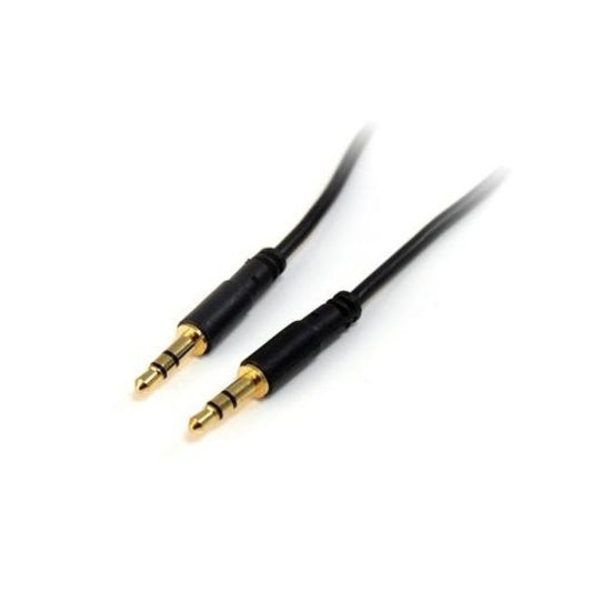 StarTech 3 Ft Slim 3.5mm Stereo Audio Cable Mm (MU3MMS)