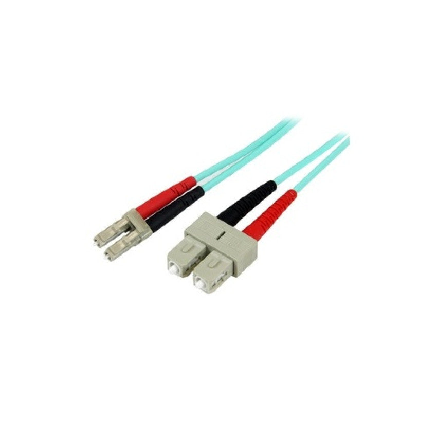 StarTech 10m 10 Gb Aqua Fiber Patch Cable Lc/sc (A50FBLCSC10)