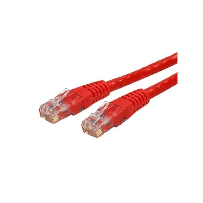 StarTech 20ft Cat6 Ethernet Cable Red Cat 6 Poe (C6PATCH20RD)