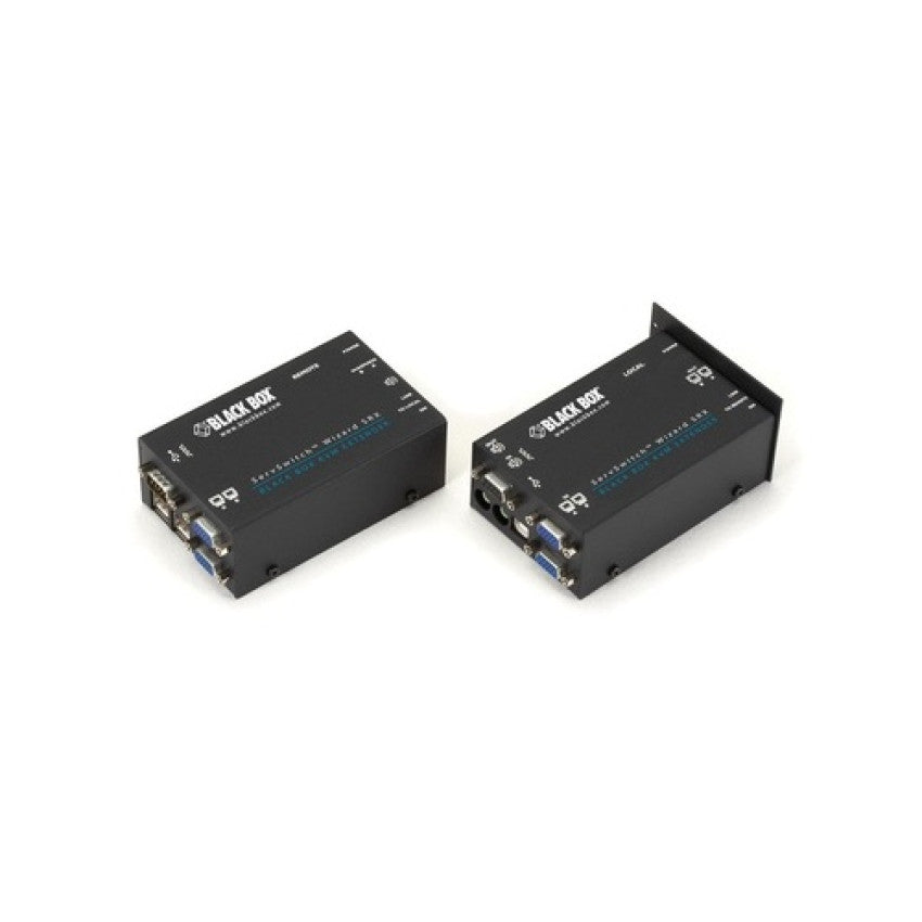 Black Box Kvm Extender - Dual Vga, Usb 2.0, Rs232, Audio, Dual-access, Catx, Gsa, Taa (ACU5052A)