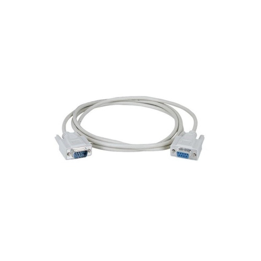 Black Box Rs-232 Serial Cable - Shielded, Pvc, Molded, Db9 Male/female With Thumbscrews, 6-ft. (1.8-m) (BC00200)