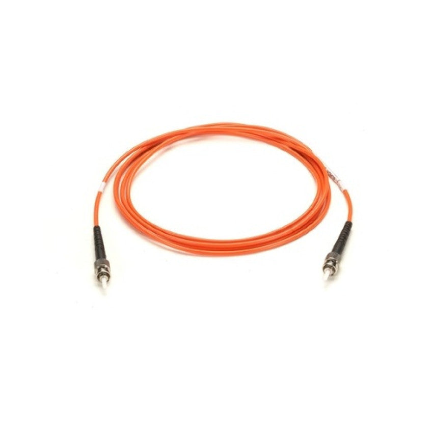 Black Box Om1 62.5/125 Multimode Fiber Optic Patch Cable - Simplex, Ofnr Pvc, St To St, Orange, 1-m (3.2-ft.) (EFN110001MST)