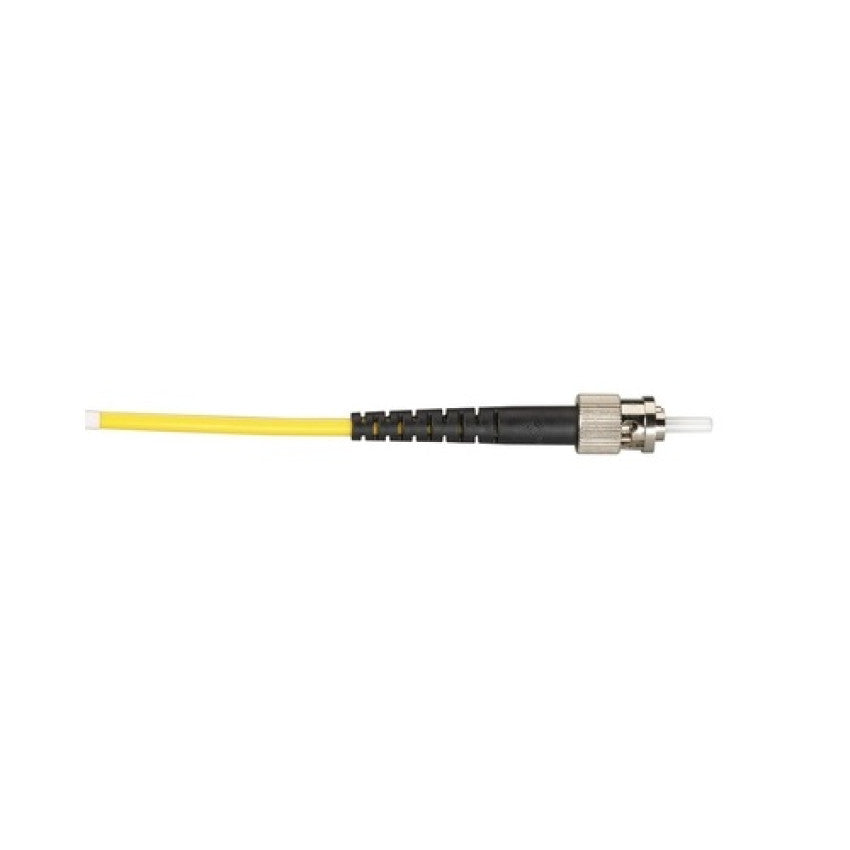 Black Box Os2 9/125 Singlemode Fiber Optic Patch Cable - Ofnr Pvc, St To St, Yellow, 2-m (6.5-ft.) (EFN310002MSTST)