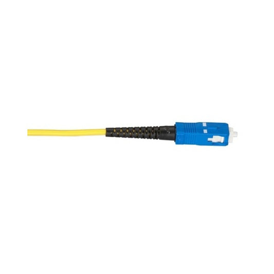 Black Box Os2 9/125 Singlemode Fiber Optic Patch Cable - Ofnr Pvc, Sc To Sc, Yellow, 5-m (16.4-ft.) (EFN310005MSCSC)