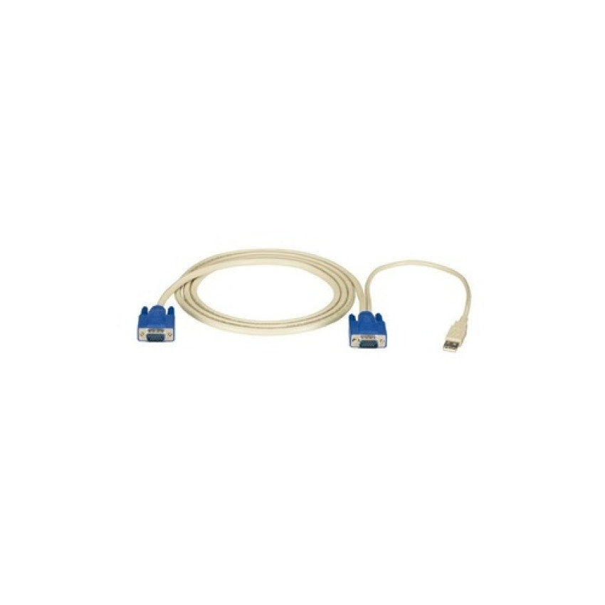 Black Box Kvm Cpu Cable - Ec Series, Vga, Usb, 10-ft. (3.0-m) (EHN9000U0010)