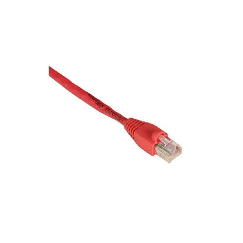 Black Box Cat5e 350-mhz Snagless Stranded Cross-pinned Ethernet Patch Cable-unshielded(utp), Cm Pvc(rj45 M/m), Red, 1-ft.(0.3-m) (EVCRB830001)